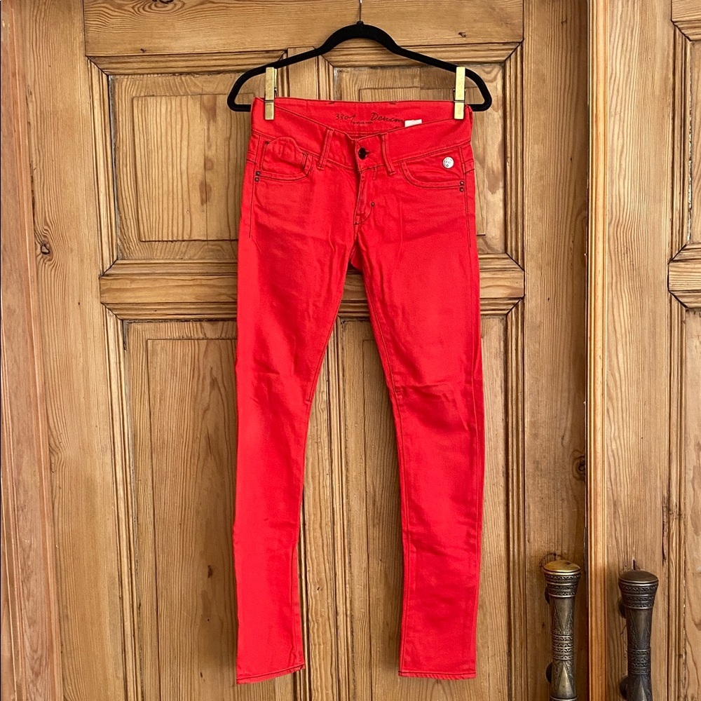 G-Star Red Skinny Women's Jeans